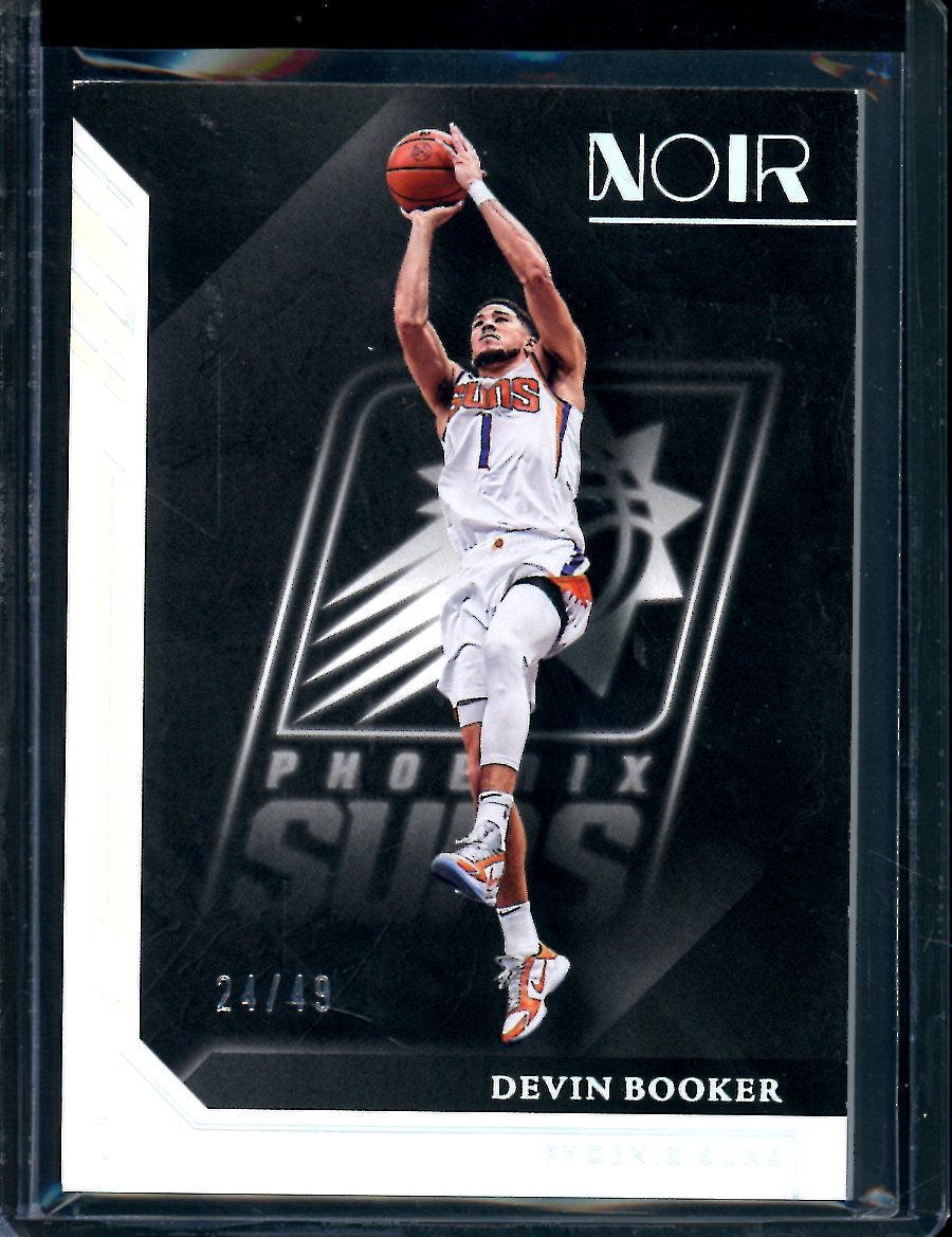 2022-23 Panini Noir Devin Booker Holo Silver /49 Suns