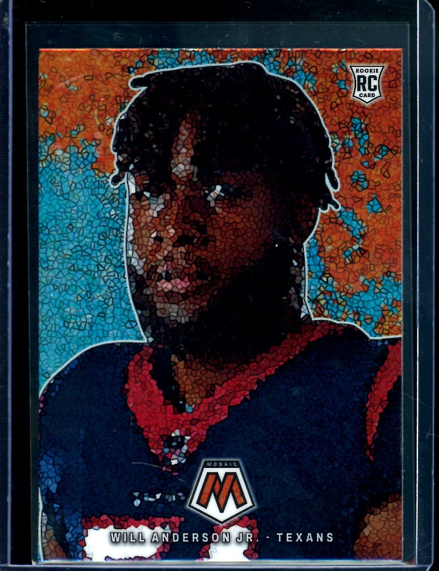 2023 Panini Mosaic Will Anderson Jr. Rookie Micro Mosaic SSP Texans