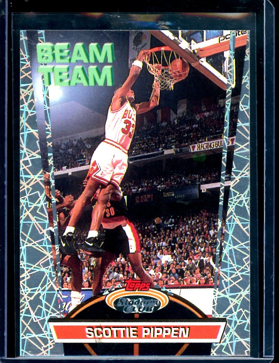 1992/93 Topps Stadium Club Scottie Pippen Beam Team Bulls - Trading Card Market