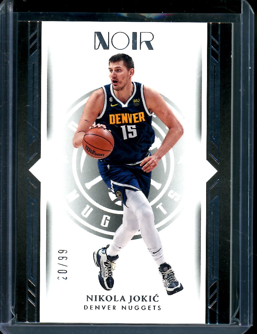 2022/23 Panini Noir Nikola Jokic Icon Edition /99 Nuggets