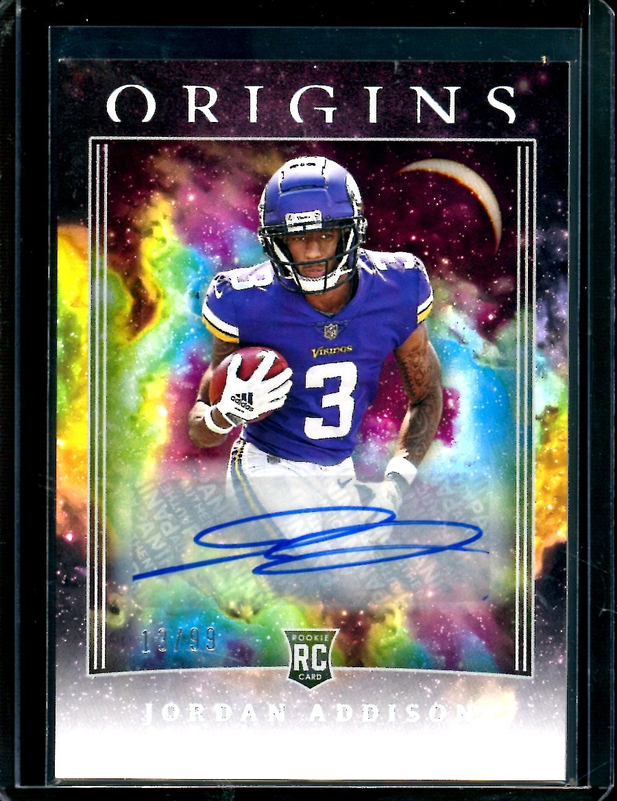 2023 Panini Origins Jordan Addison Rookie Autograph /99 Vikings