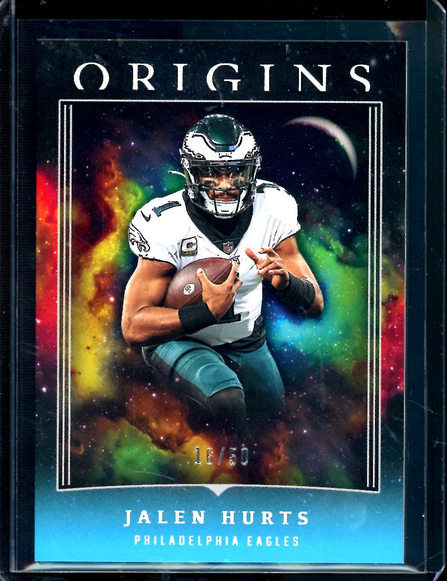 2023 Panini Origins Jalen Hurts Blue /50 Eagles