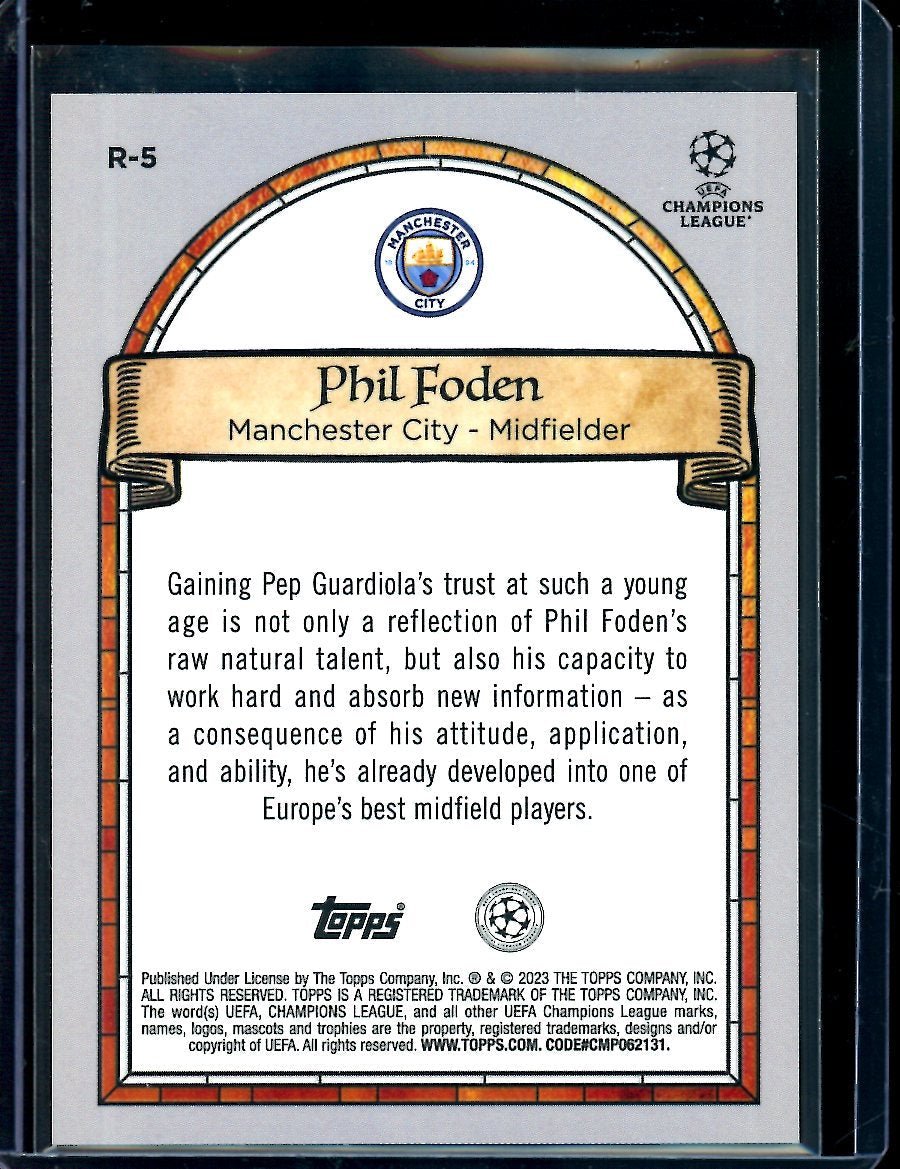 2023 Topps Merlin Phil Foden Renaissance SSP Manchester City - Trading Card Market