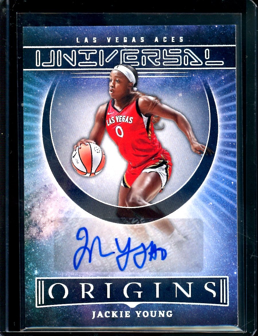 2023 Panini Origins Jackie Young Universal Autograph Aces