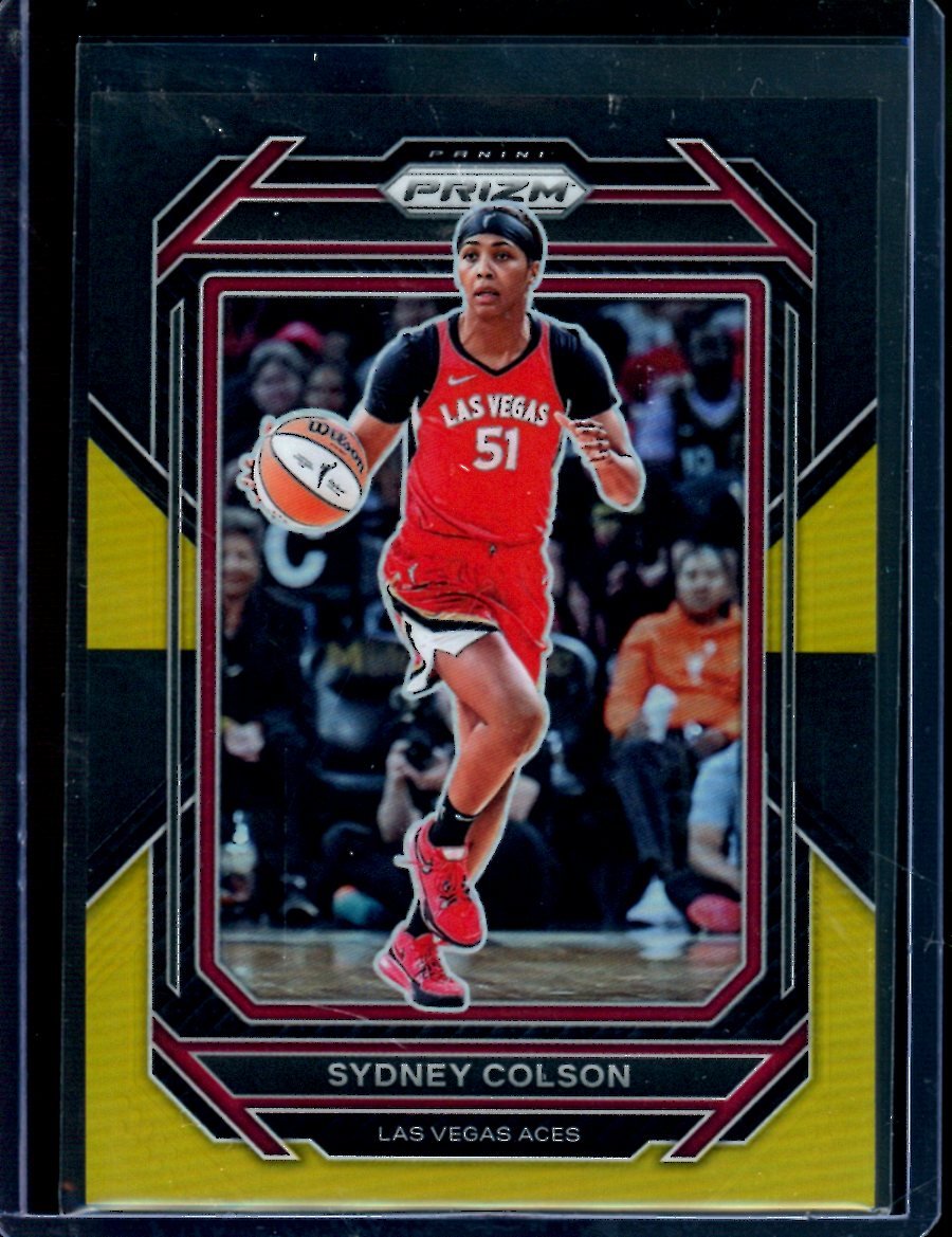 2023 Panini Prizm Sydney Colson Black Gold /8 Aces
