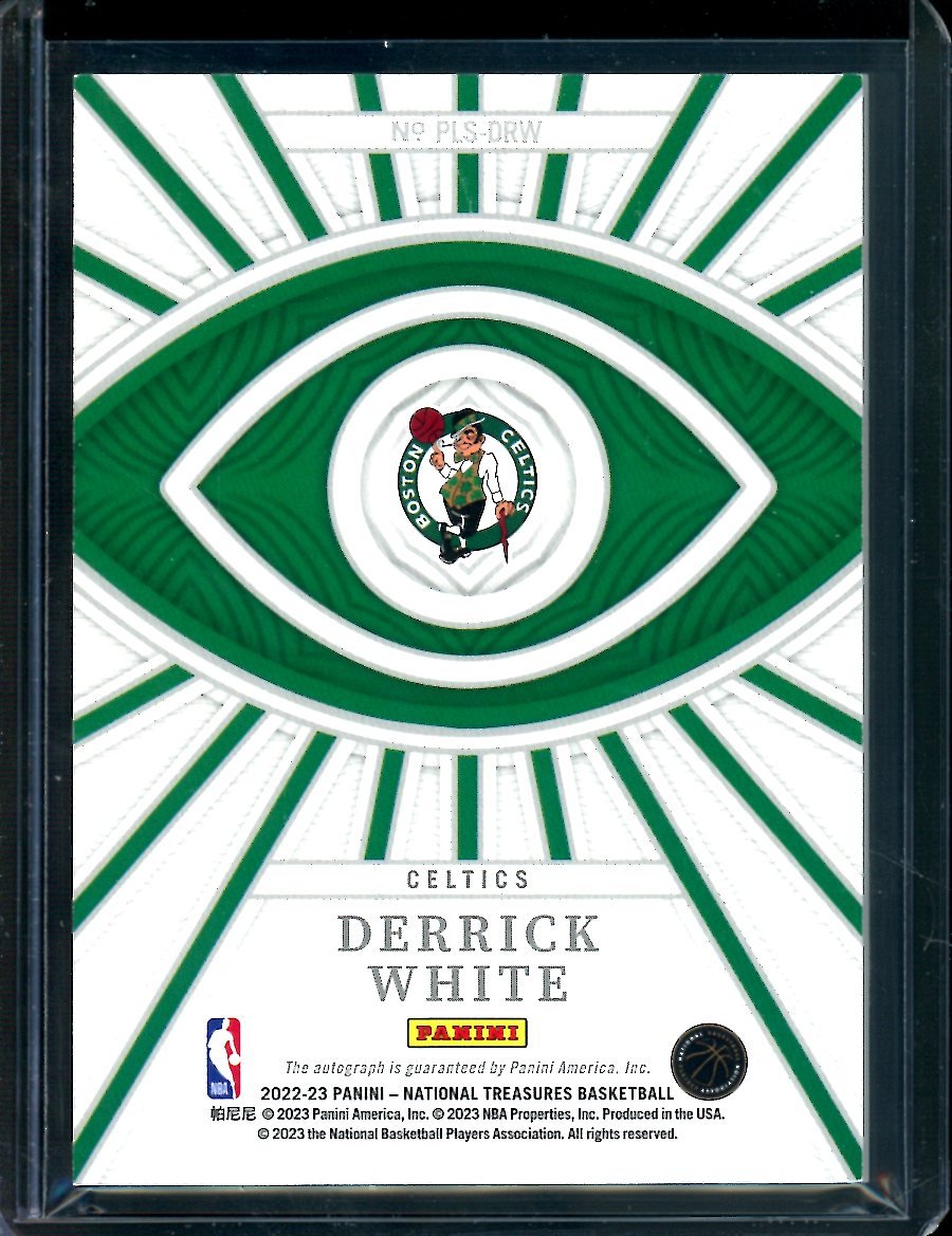2022/23 Panini National Treasures Derrick White Peerless Auto /99 Celtics - Trading Card Market
