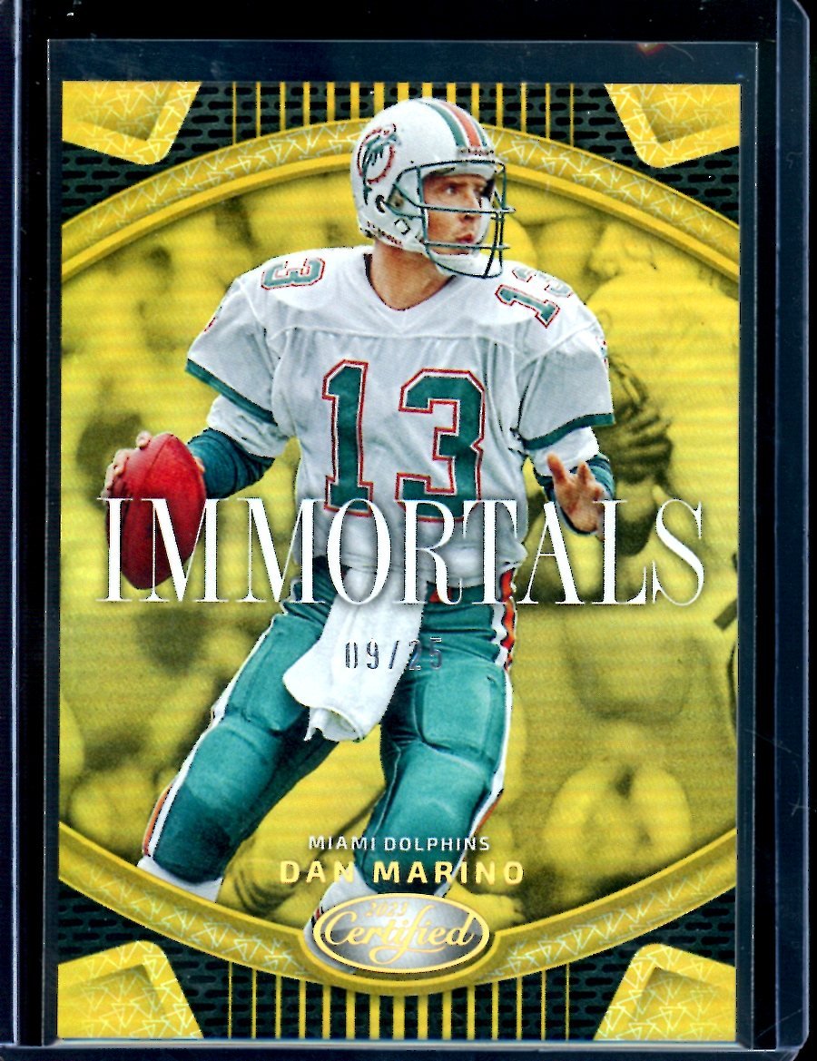 2023 Panini Certified Dan Marino Immortals /25 Dolphins