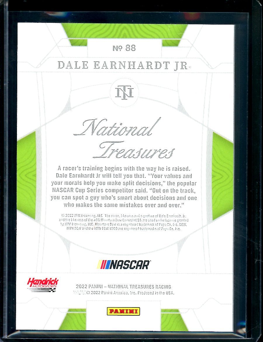 2022 Panini National Treasures Dale Earnhardt Jr. /15 NASCAR - Trading Card Market