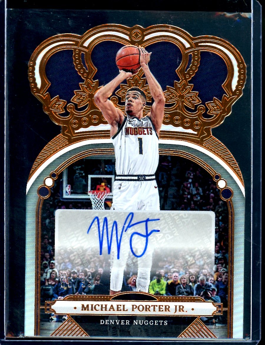 2022/23 Panini Crown Royale Michael Porter Jr. Auto /99 Nuggets