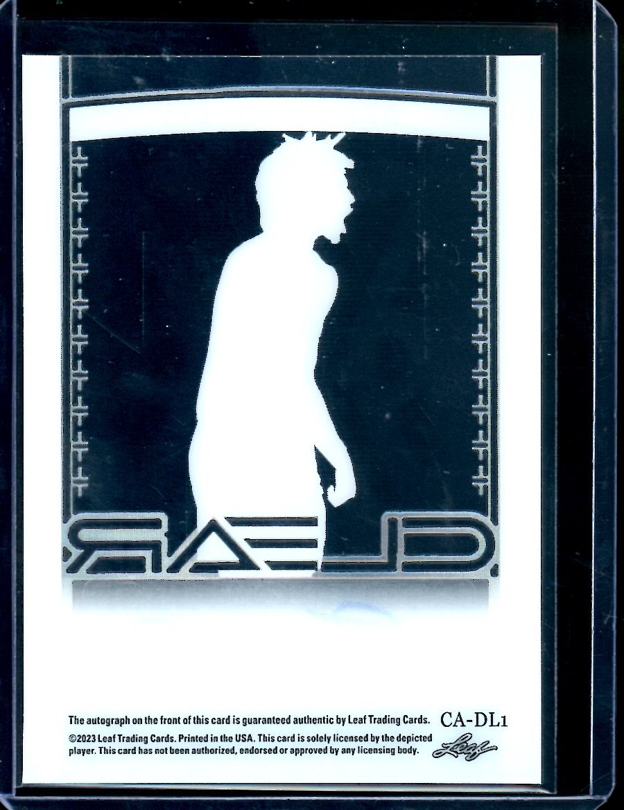 2023 Leaf Trinity Derek Lively Clear Auto /10 Duke - Trading Card Market