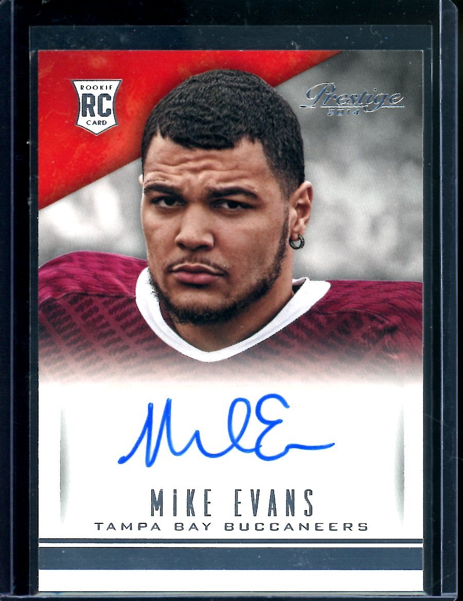 2014 Panini Prestige Mike Evans Rookie Auto Buccaneers - Trading Card Market