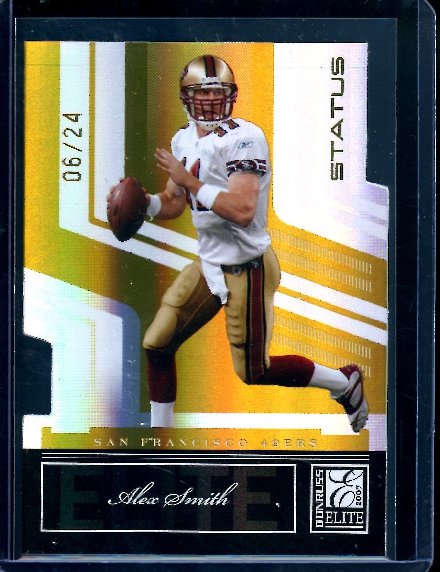 2007 Panini Elite Alex Smith Status /24 49ers - Trading Card Market
