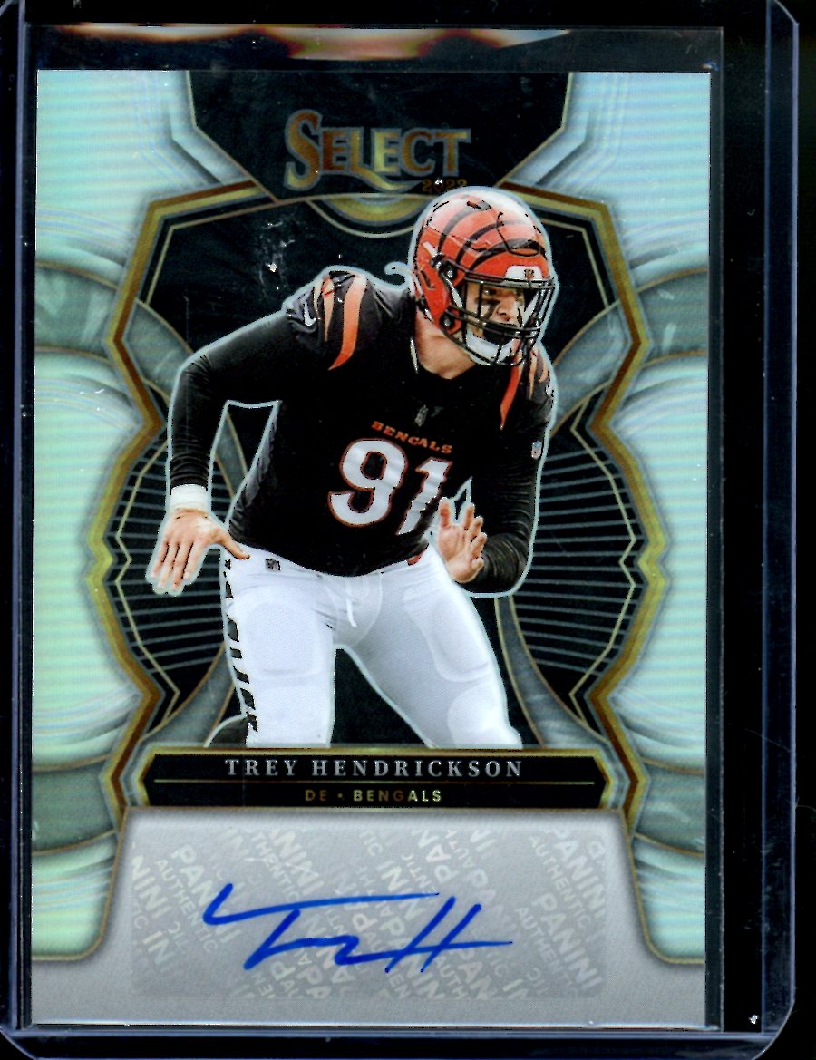 2022 Panini Select Trey Hendrickson Auto /99 Bengals