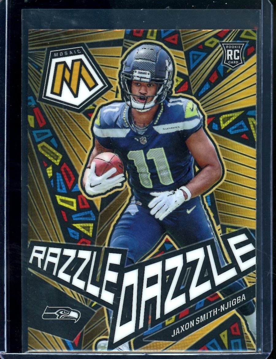 2023 Panini Mosaic Jaxon Smith - Njigba Rookie Razzle Dazzle SSP Seahawks - Trading Card Market