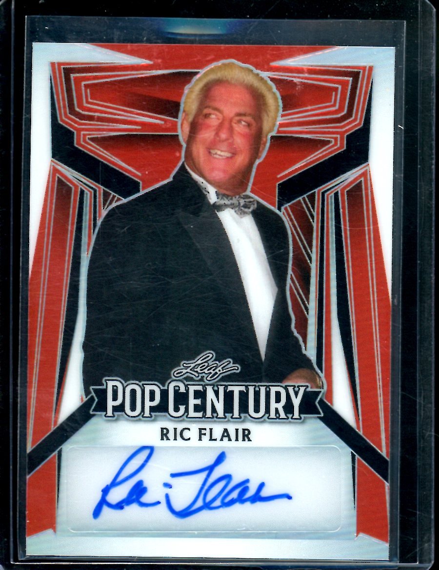 2023 Leaf Pop Century Ric Flair Orange Auto /6
