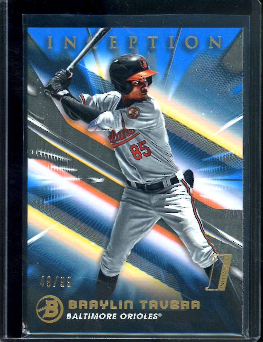 2023 Bowman Inception Braylin Tavera Blue /99 Orioles