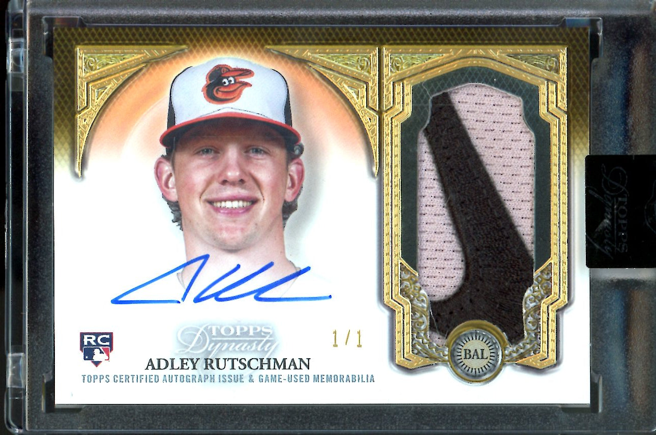 Adley Rutschman purchases autographed panini prizm aspiring. #AA-AR