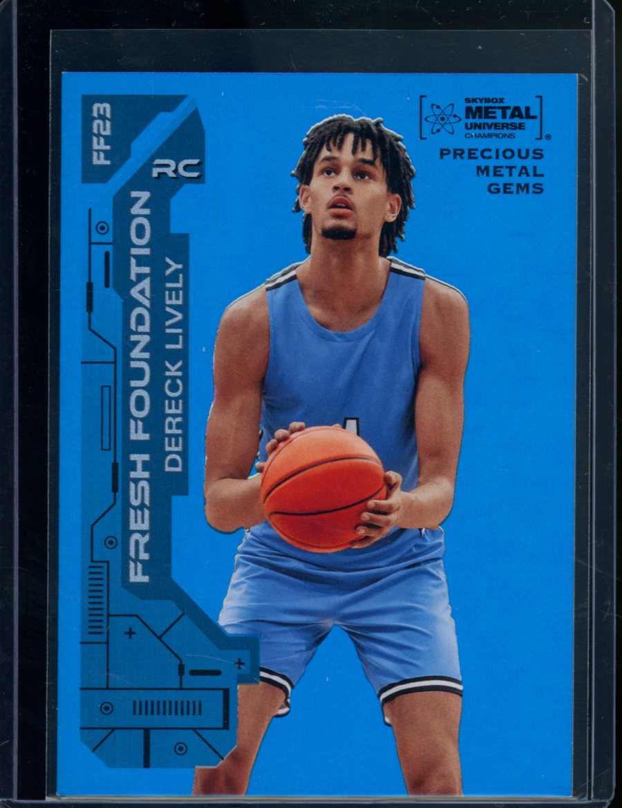 2023 Upper Deck Skybox Metal Universe Dereck Lively Rookie PMG 