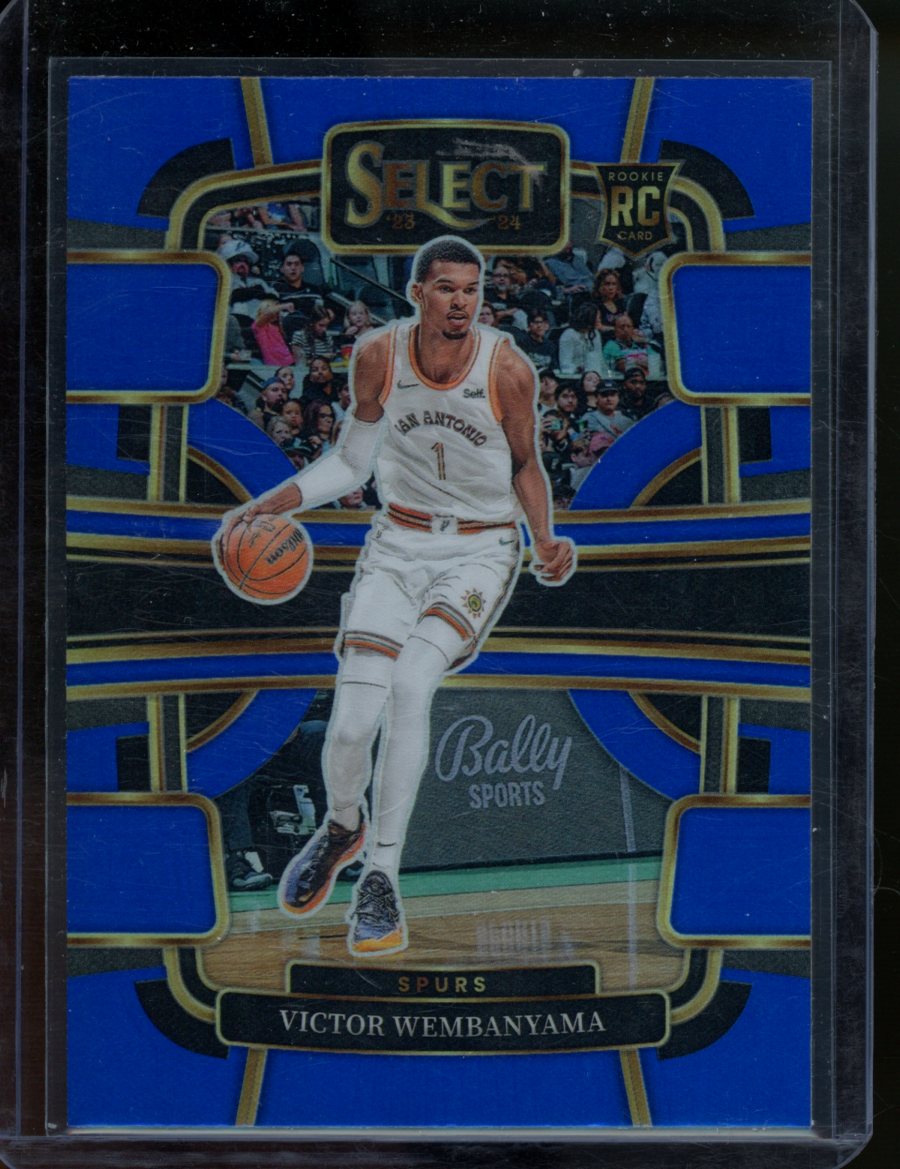 2023/24 Panini Select Victor Wembanyama Concourse Retail Blue 