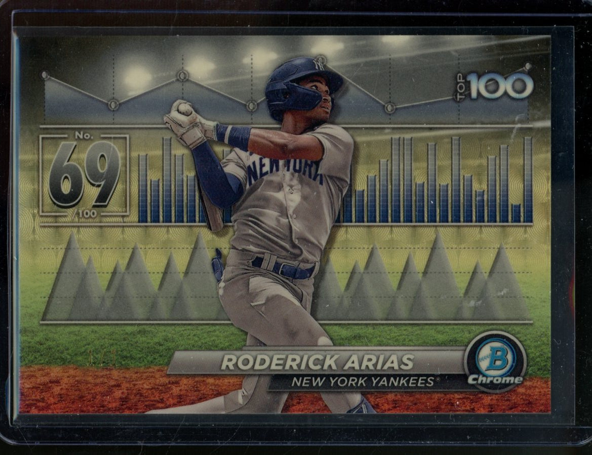 Bowman Chrome top Roderick Arias 1/125!!