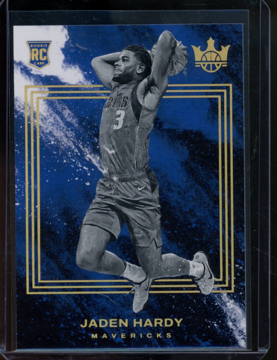 2022 Panini Court Kings Jaden Hardy Rookie Level IV Mavericks