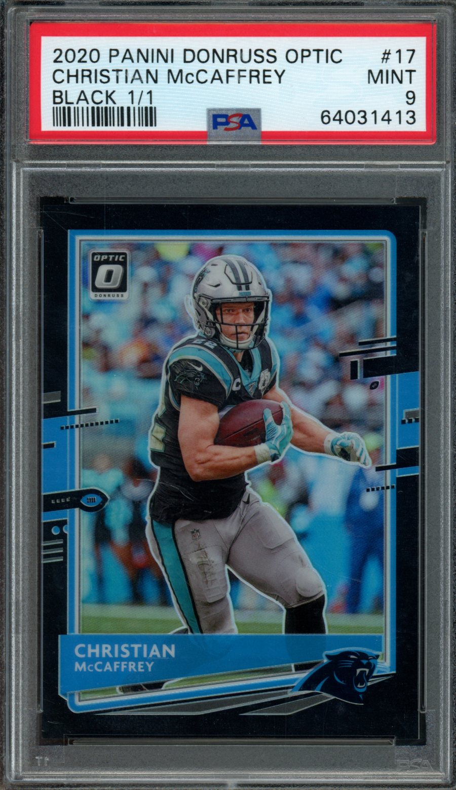 2020 outlet Mosaic Christian McCaffrey Pink Fluorescent Prizm /10