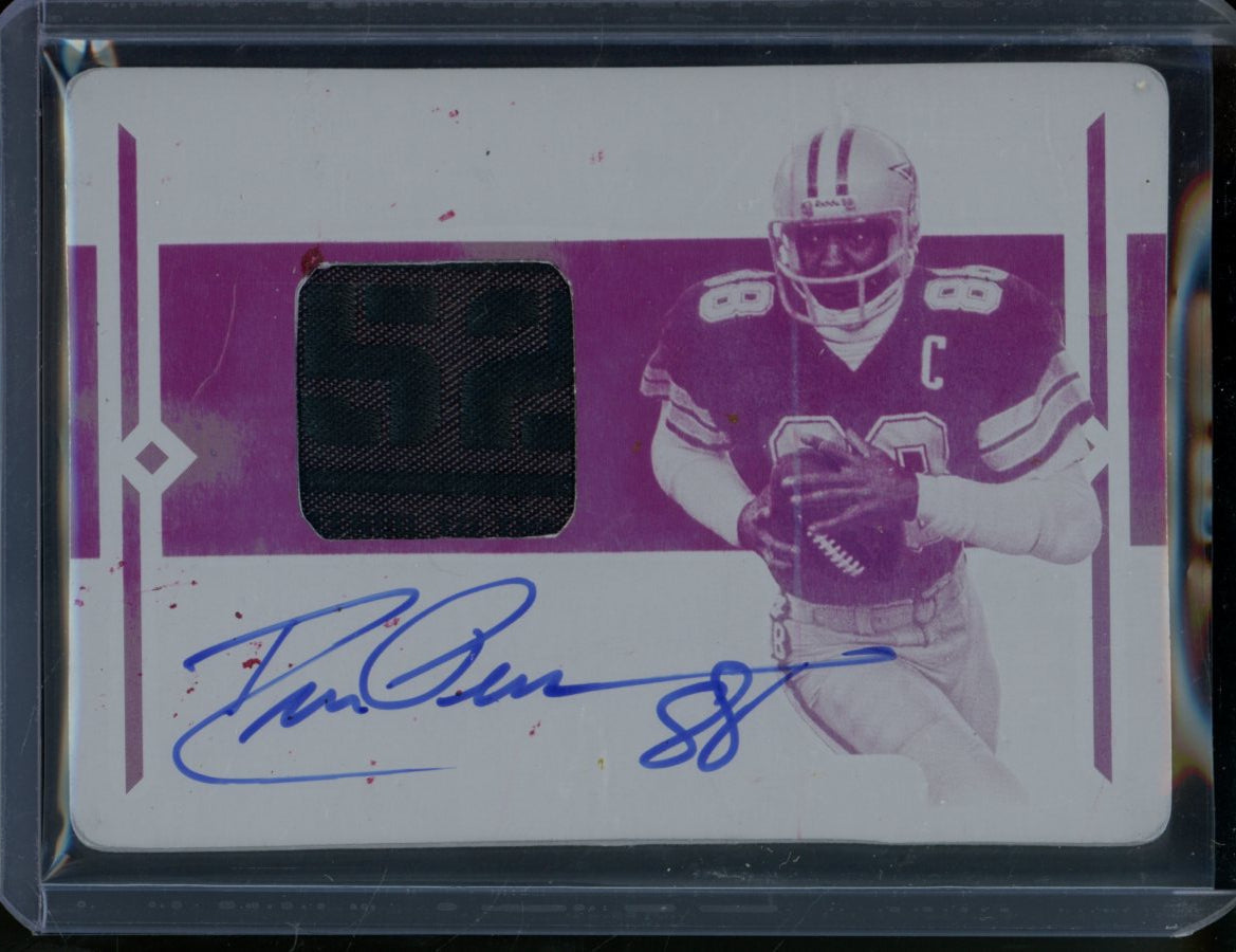 2023 Panini National Treasures Drew Pearson 1/1 Printing 2023 Panini National Treasures Drew Pearson 1/1 Printing