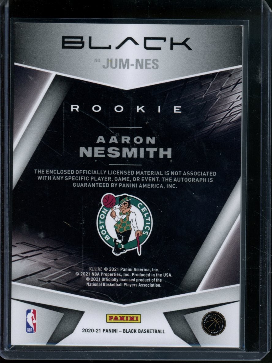 2020 Panini Black Aaron Nesmith Rookie Patch Auto /20 Celtics - Trading Card Market