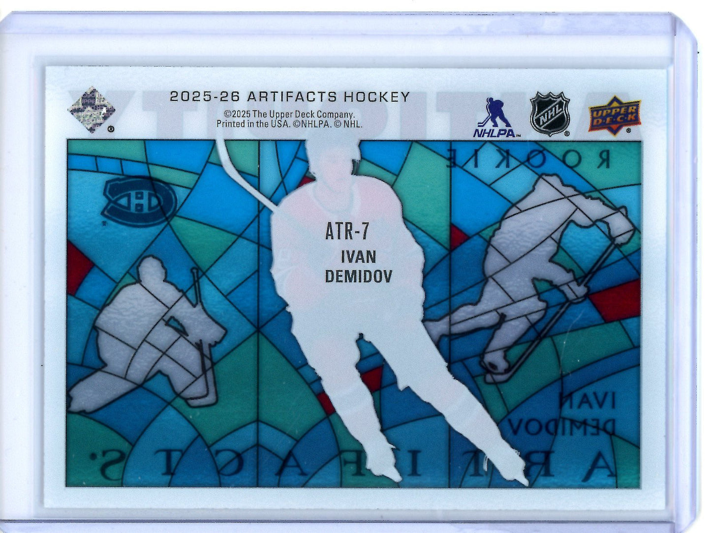 2025 Upper Deck Artifacts Ivan Demidov Antiquity Rookie SP Canadiens - Trading Card Market