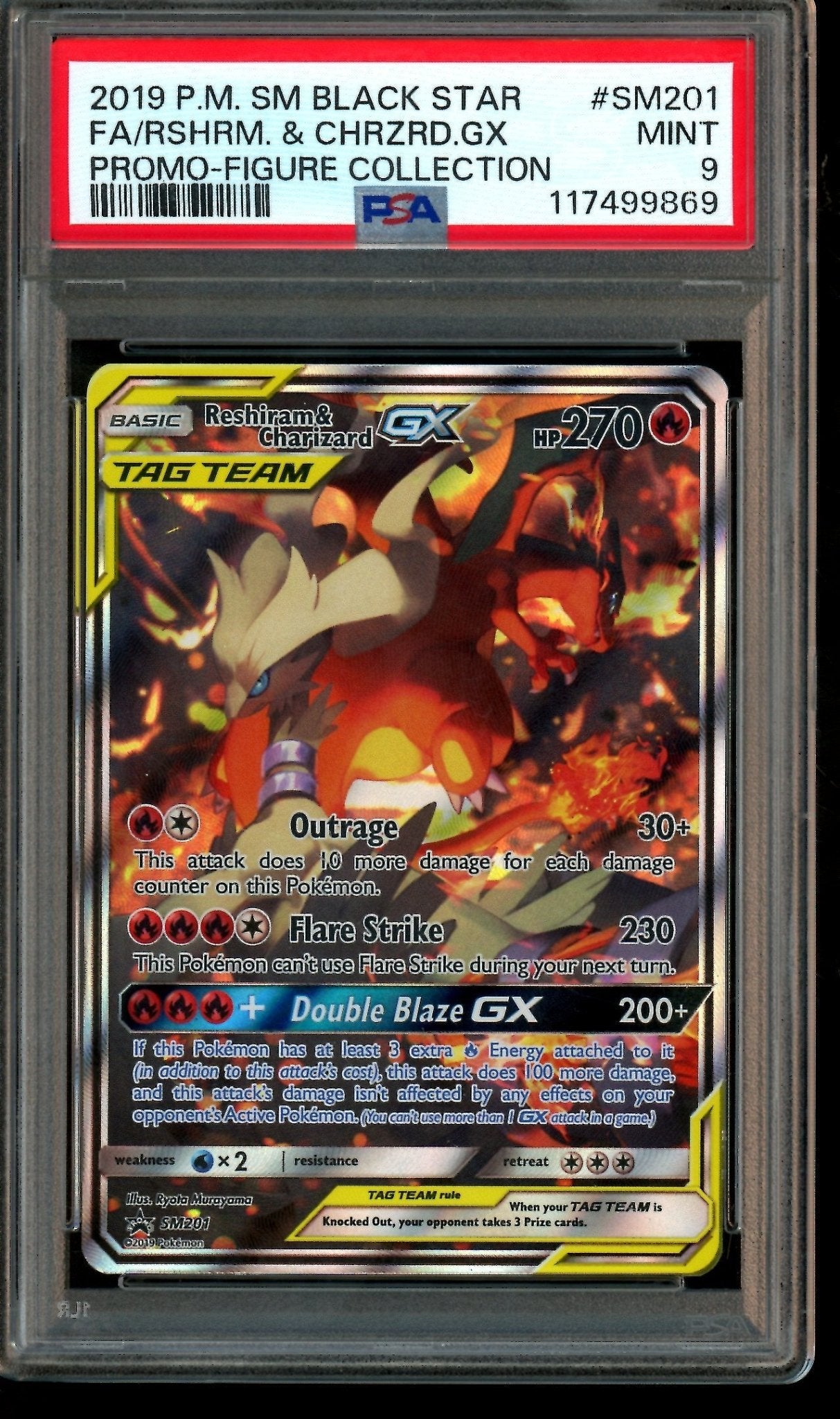 charizard 2019 pokemon card Black Star Promos Reshiram & SM201 Promo Figure Collection PSA 9 – Trading Market Size:Sinnoh Starters (Blue) tag-latest-greatest sharp focus and full 2023 Pokemon Japanese Sv2a-pokemon