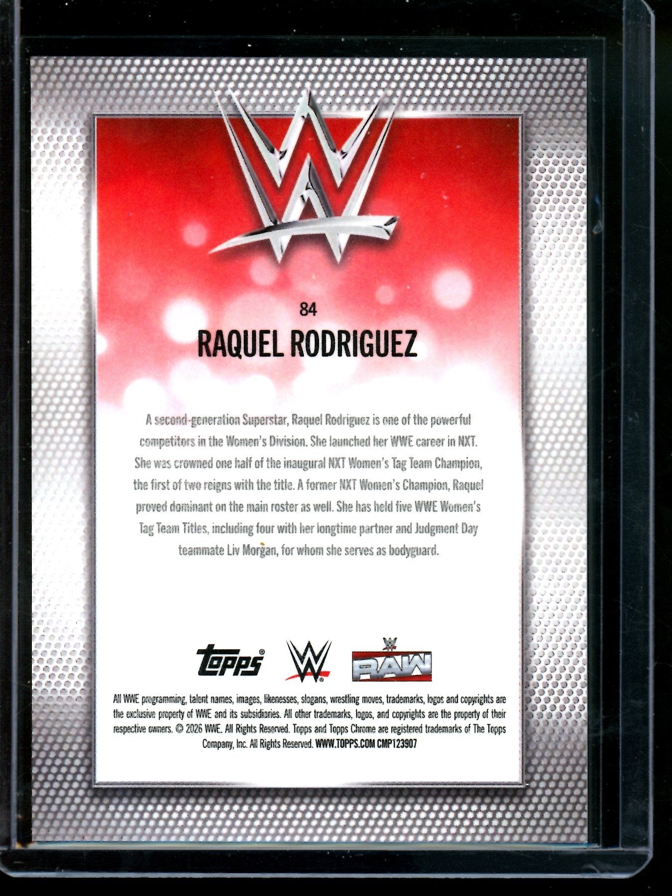 2026 Topps Sapphire Raquel Rodriguez Gold /50