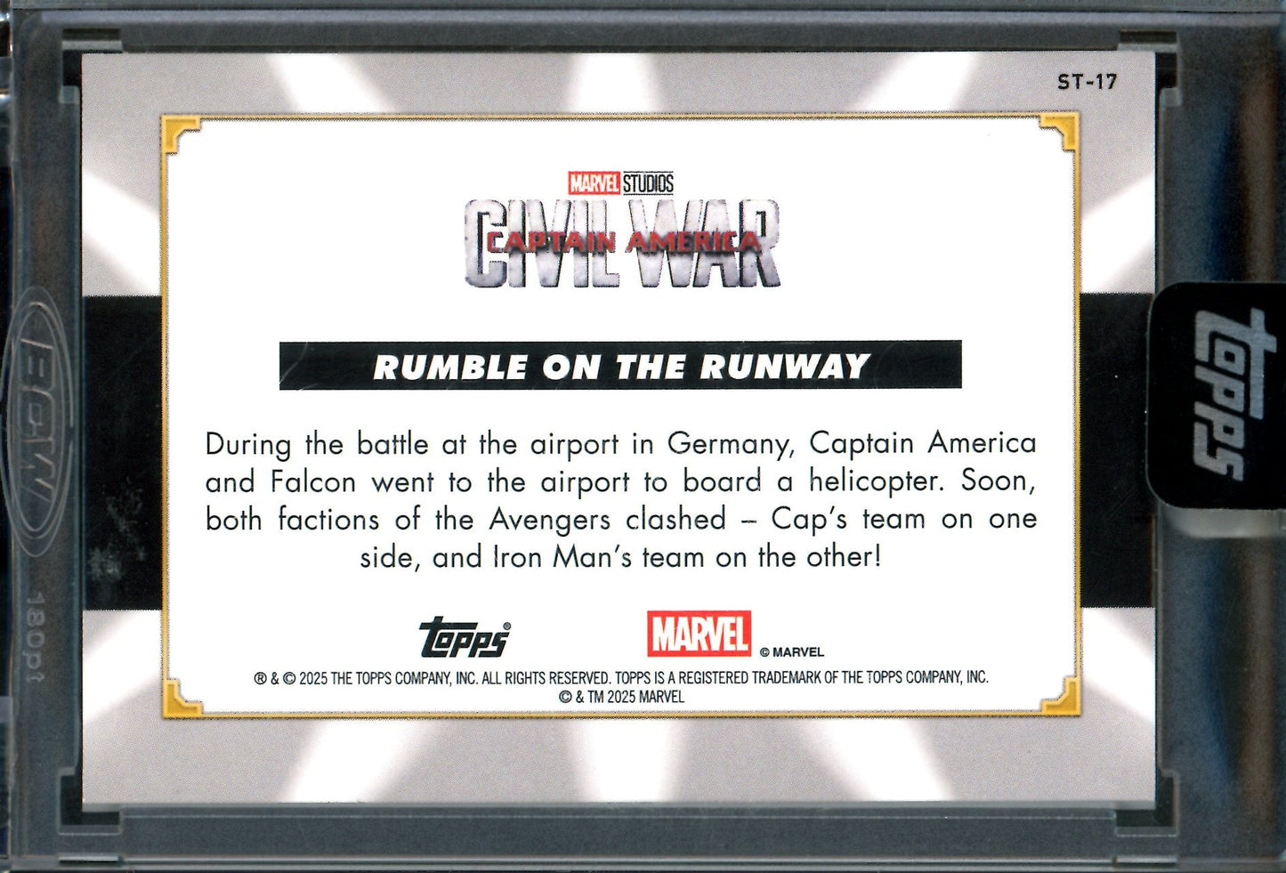 2025 Topps Marvel Rumble On The Runway Show Stoppers /100 Encased - Trading Card Market