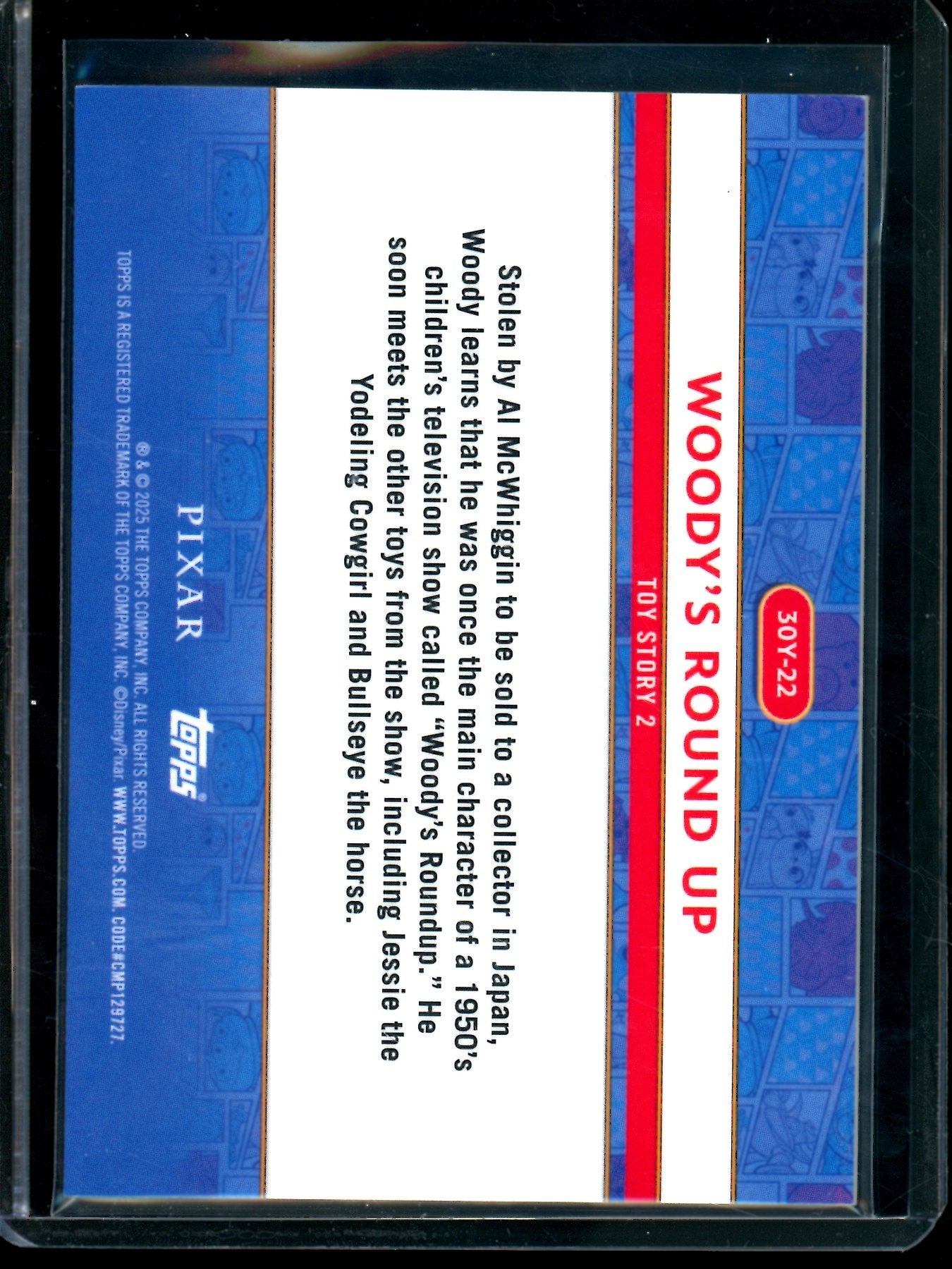 2025 Topps Chrome Woody's Round Up Gold Refractor /50