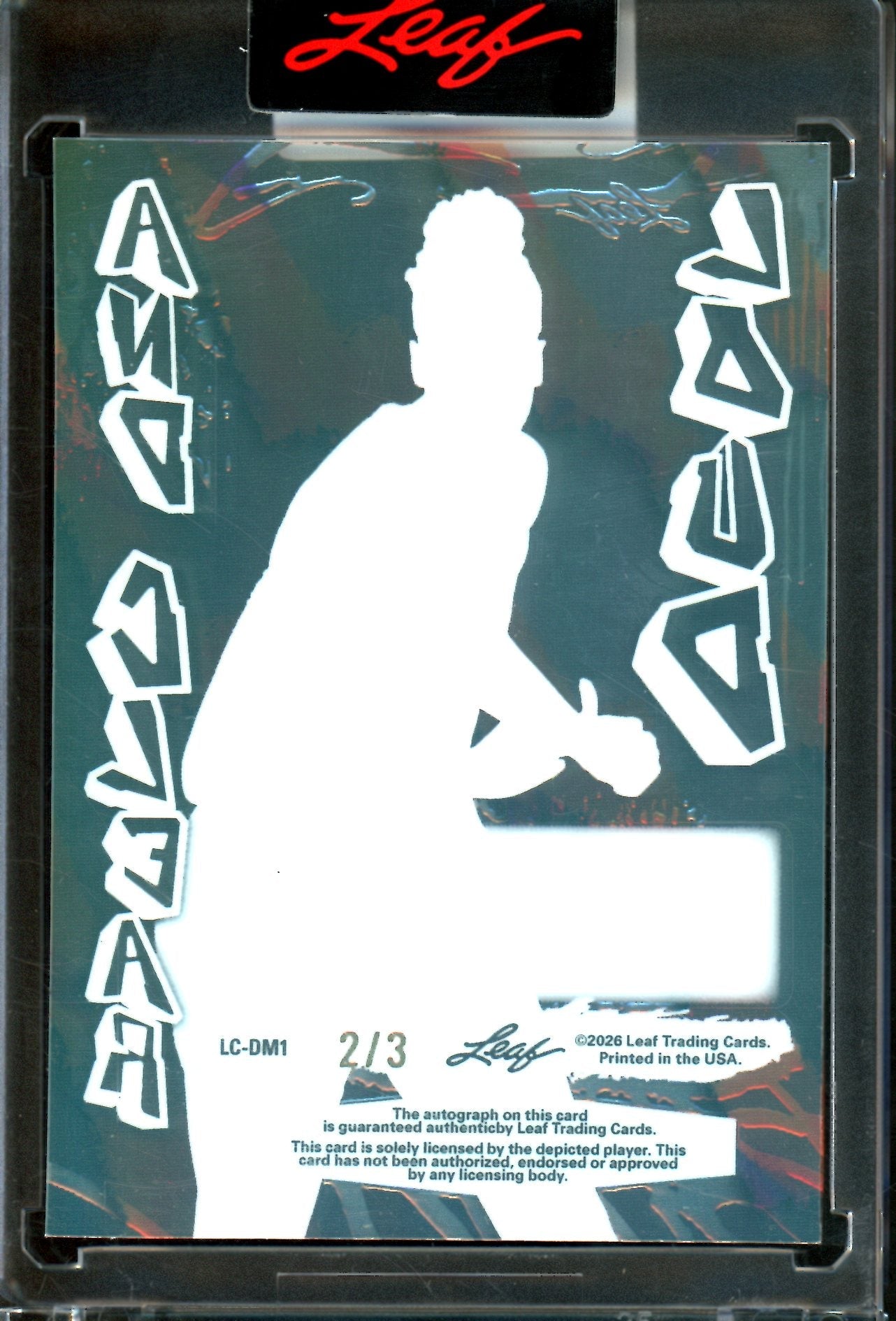 2026 Leaf Loud and Clear Dominique Malonga Autograph /3