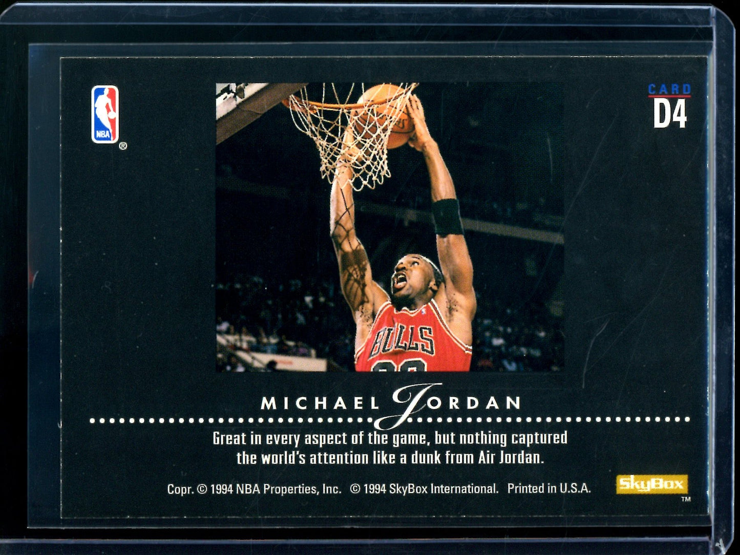 1994 Skybox Premium Michael Jordan Dynamic Dunks Bulls