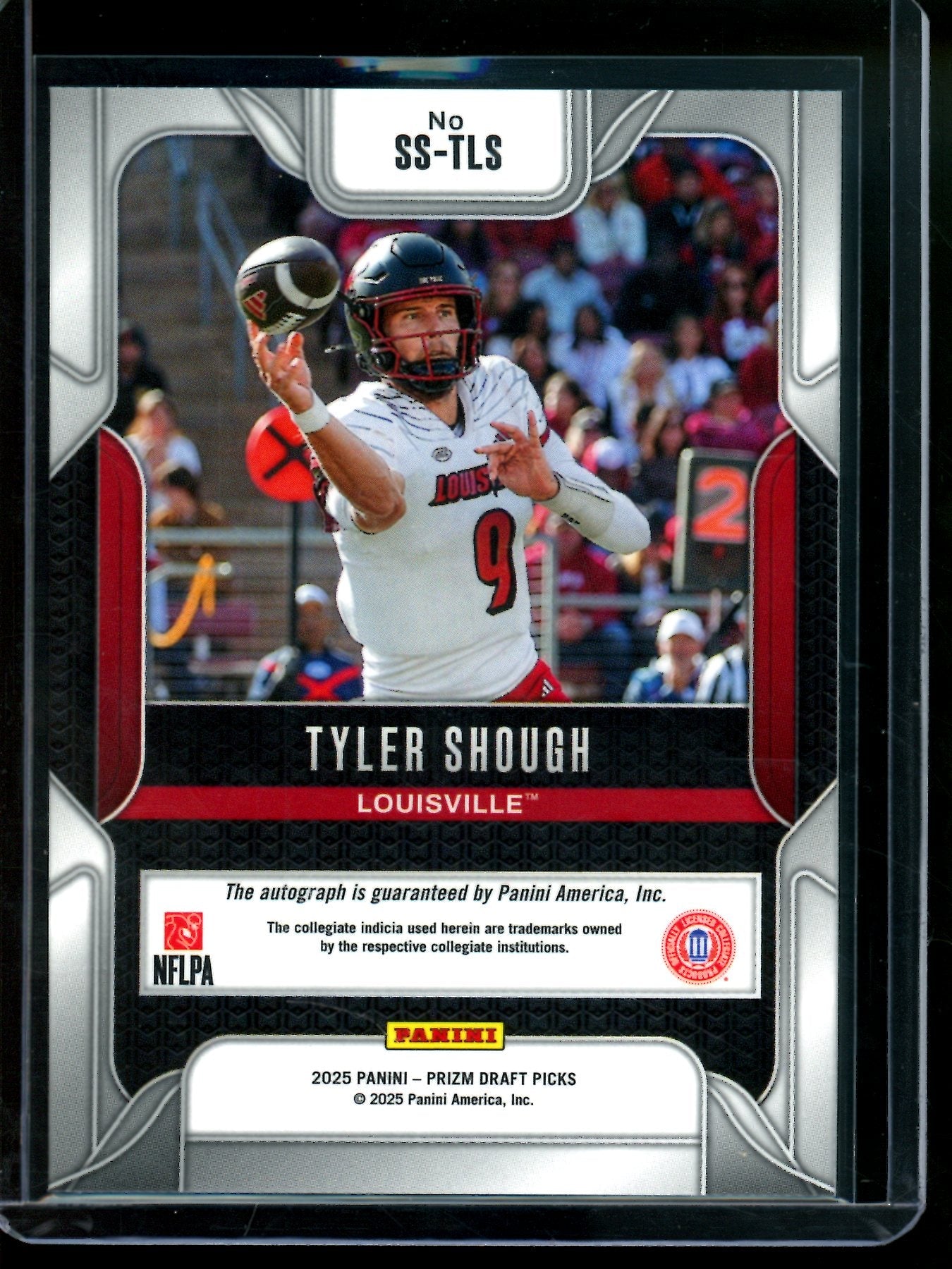 2025 Panini Prizm Draft Picks Tyler Shough Rookie Autograph Louisville