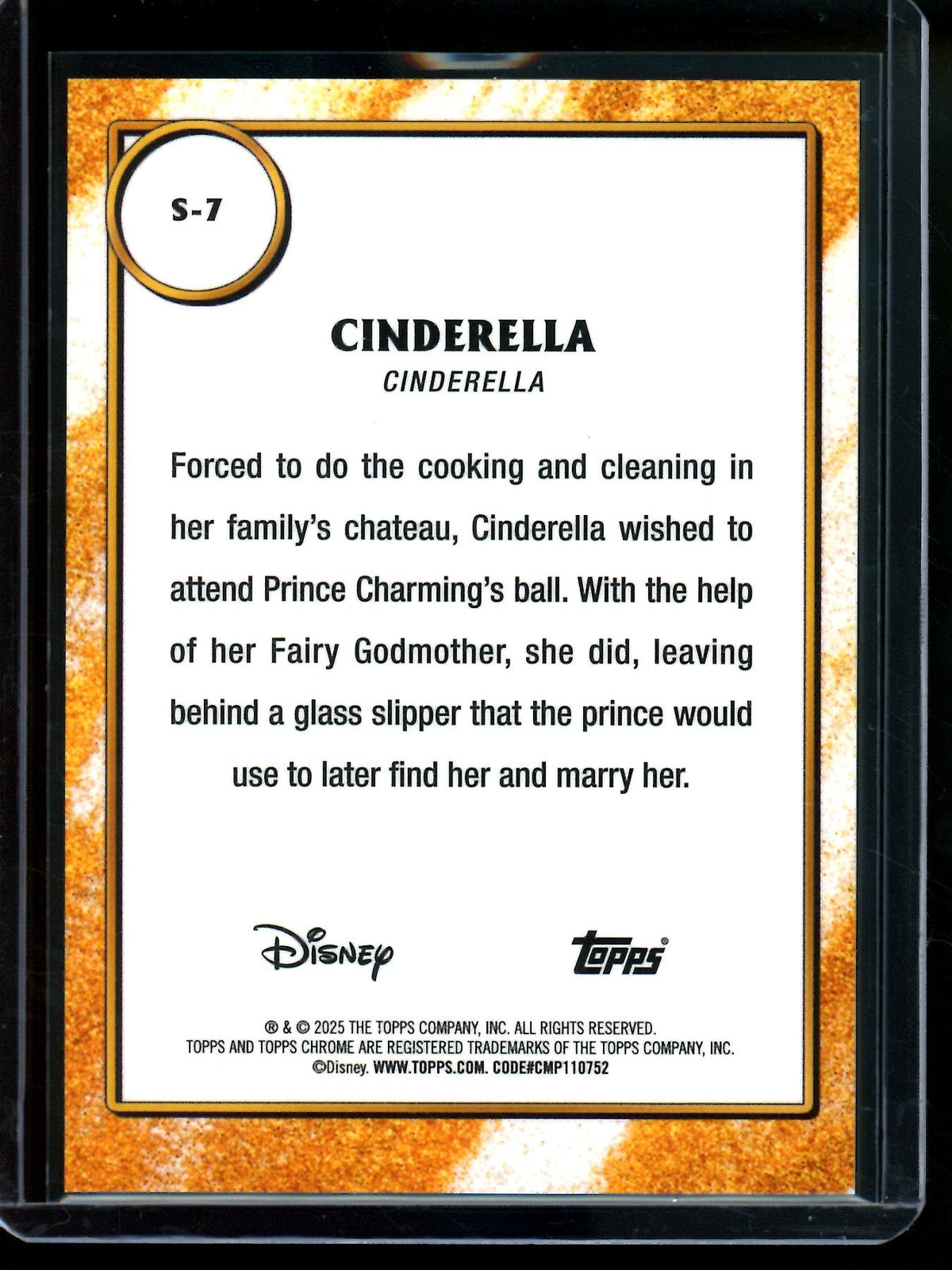 2025 Topps Chrome Cinderella Shiny S-7 - Trading Card Market