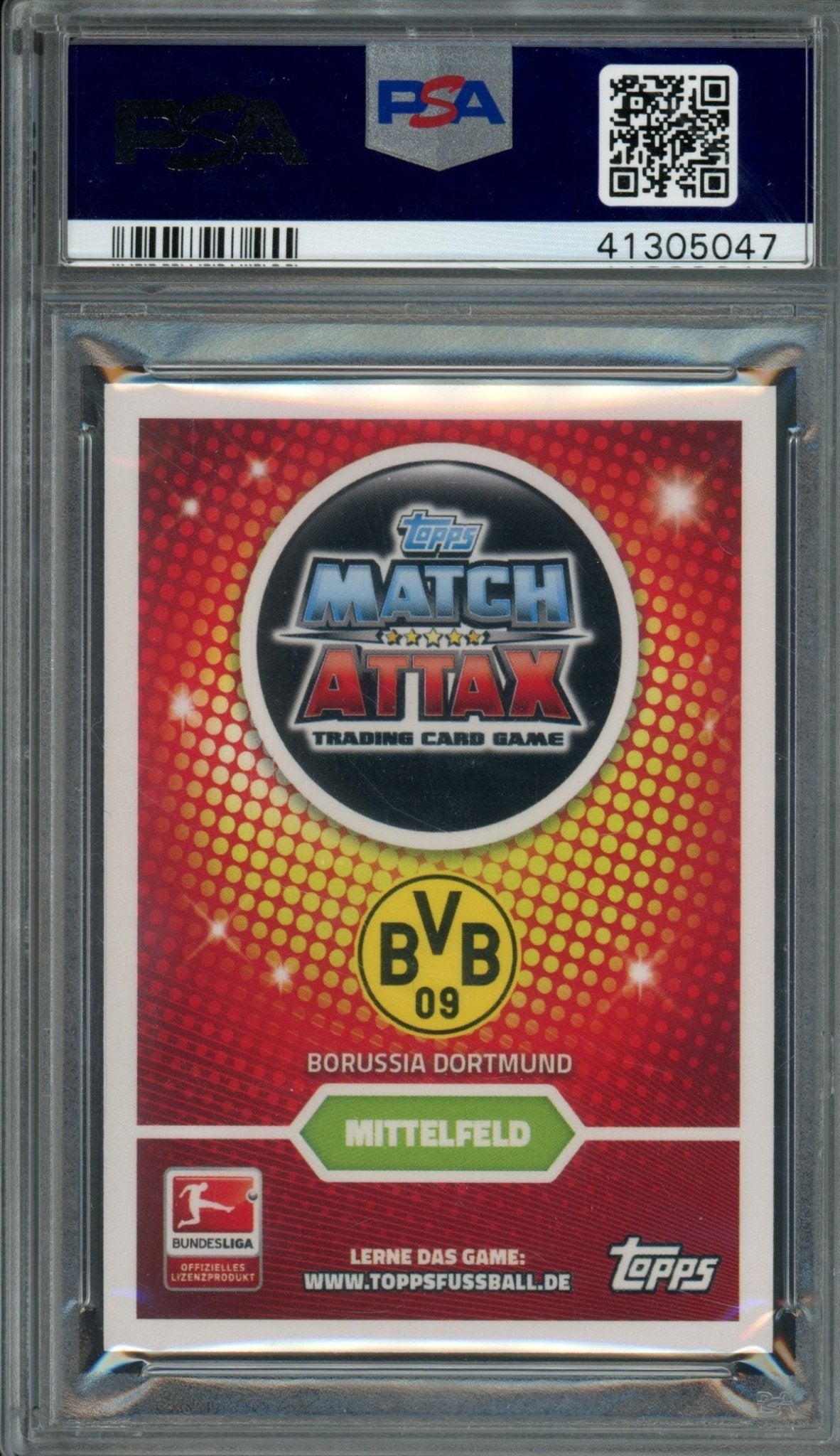 2016/17 Topps Match Attax Christian Pulisic Rookie RC #79 PSA 10 BVB - Trading Card Market