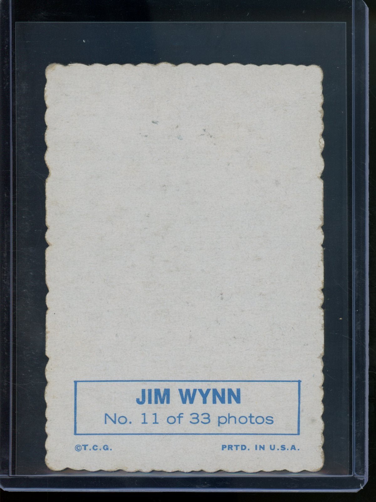 1969 Topps Deckle Jim Wynn 11/33 Colts - Trading Card Market