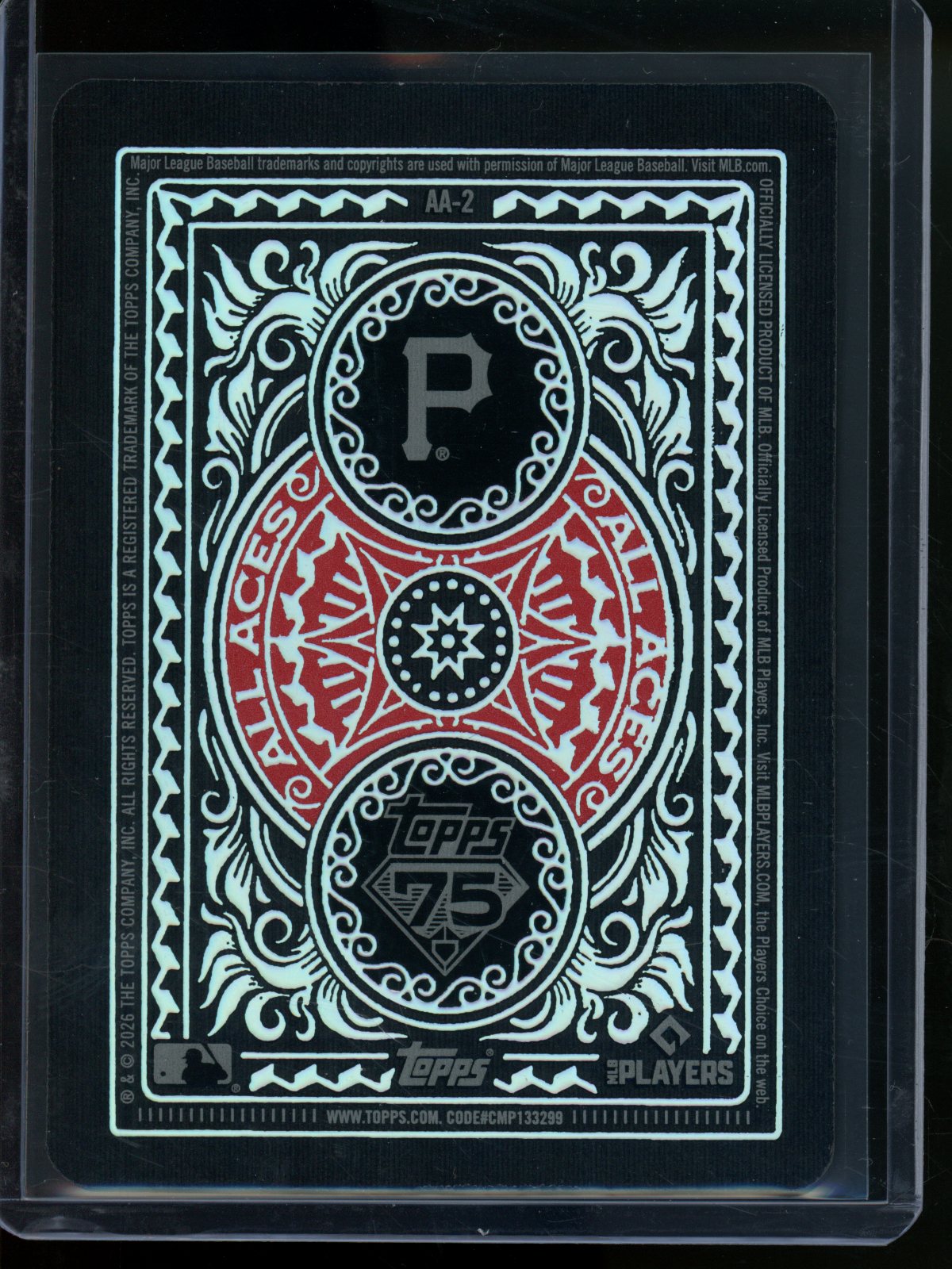2026 Topps Flagship Paul Skenes All-Aces Case Hit #AA-2 Pirates (Back Edge Damage)