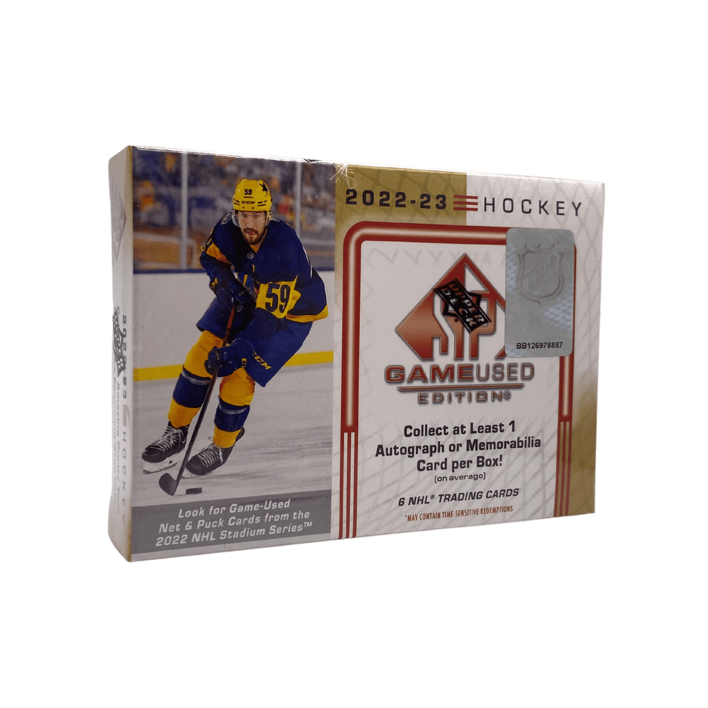 2022/23 Upper Deck SP Game Used Hockey Hobby Box - Trading Card Market