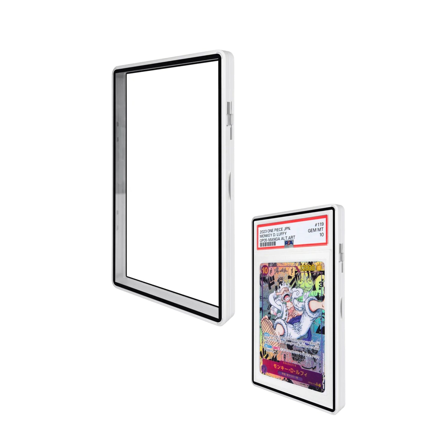Slabmags Standard PSA Case - Matte White - Trading Card Market