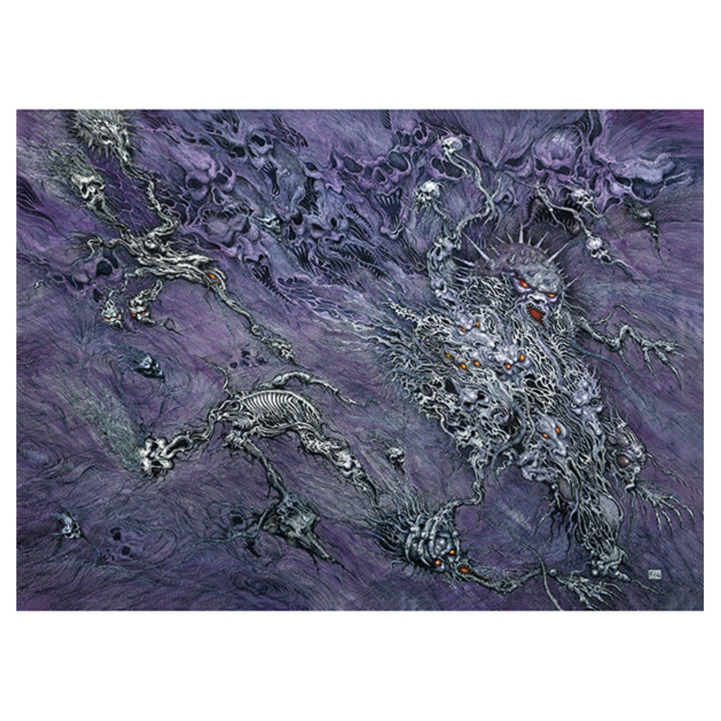 Sorcery Contested Realm Gothic The Void Two Player Playmat - Trading Card Market