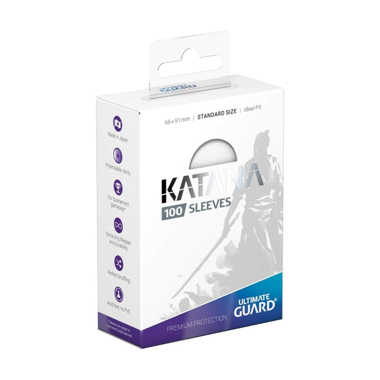 Ultimate Guard Katana Sleeves Transparent - Trading Card Market