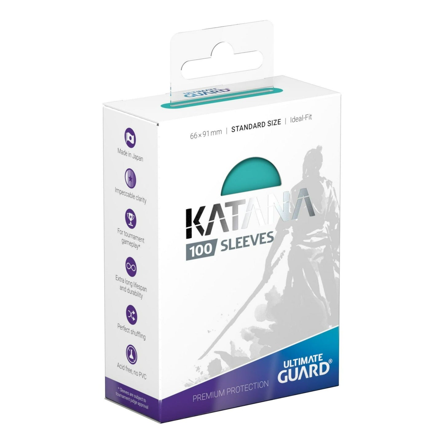 Ultimate Guard Katana Japenese Size Turquoise - Trading Card Market