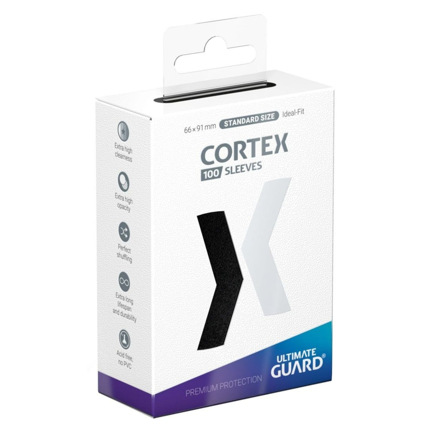 Ultimate Guard Cortex Standard Size Black Matte - Trading Card Market