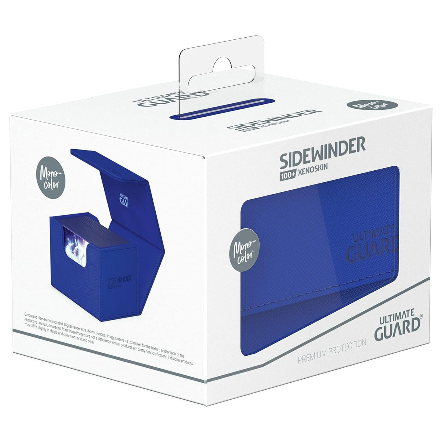 Ultimate Guard Sidewinder 100+ Monocolor Blue - Trading Card Market