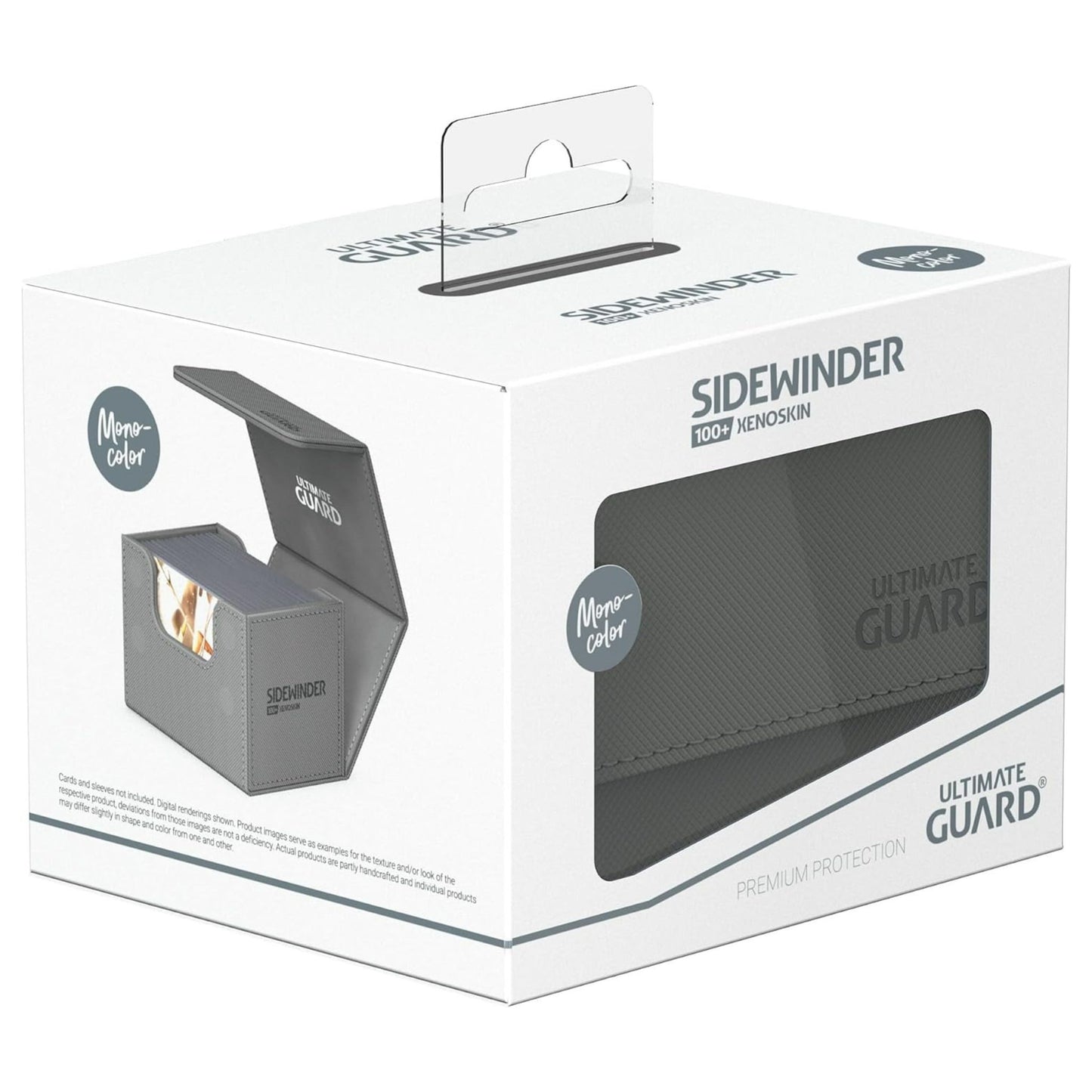 Ultimate Guard Sidewinder 100+ Monocolor Grey - Trading Card Market