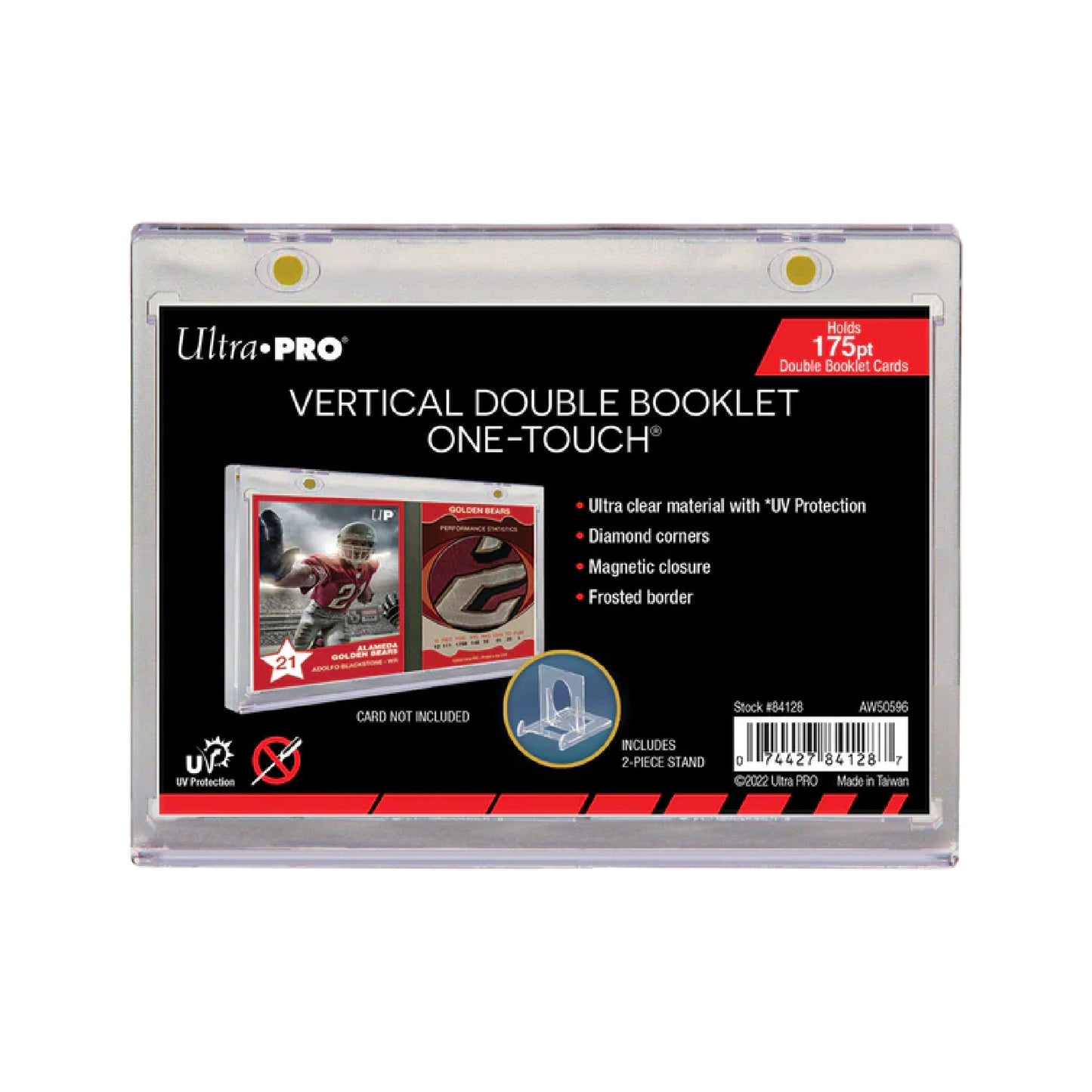 Ultra Pro 175pt Vertical Booklet One - Touch Card Holder w/ Stand - Trading Card Market