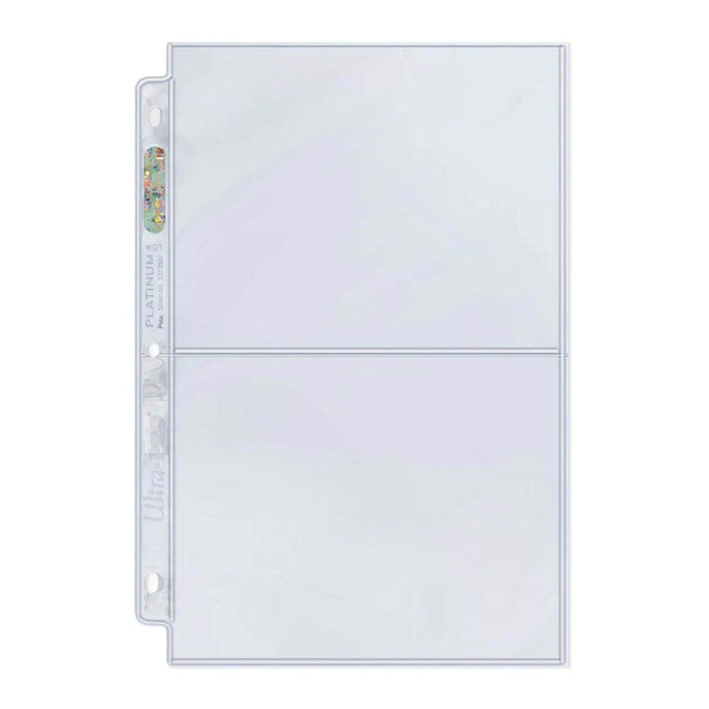 Ultra Pro Platinum Series 2 - Pocket Page (100ct Box) - Trading Card Market